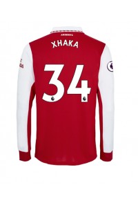 Fotbalové Dres Arsenal Granit Xhaka #34 Domácí Oblečení 2022-23 Dlouhý Rukáv